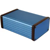 Hammond Electronics Boîtier extrudé (Boîtier), Accessoires électroniques + boîtier, Bleu