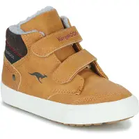 Kangaroos Baskets montantes enfant KAVU PRIMO filles - Marron - 30