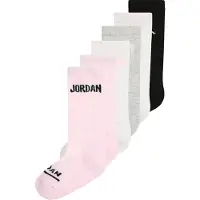 Jordan Chaussettes gris chiné / rosé / noir / blanc