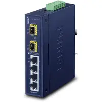 Planet IGS-620TF 4 Port 10/100/1000MbpsBase-T + 2 SFP Industrial Ehternet Switch, (-40øC - 75øC)