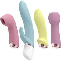 Satisfyer Marvelous Four - coffret de vibromasseurs rechargeables (4 pièces)