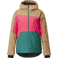 Picture Organic Clothing - Vestes ski femme - Seakrest Jkt Dark Sea pour Femme - Beige
