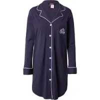 Ralph Lauren Chemise de nuit bleu marine / blanc