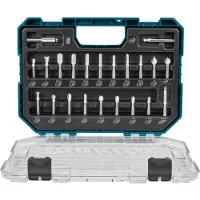 Makita D-74784 Jeu D'embouts De Toupie 22 Pièces 8mm