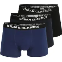 Urban Classics Boxers bleu marine / bleu nuit / blanc