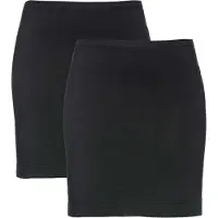 Bonprix Lot de 2 jupes en jersey coton extensible