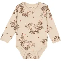Fixoni Barboteuse / body beige / marron / vert foncé