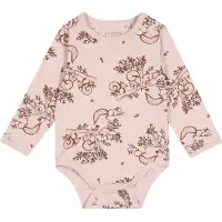 Fixoni Barboteuse / body marron / lilas