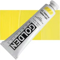 Golden Artist Colors Heavy Body Peinture acrylique Cadmium Yellow Light 59 ml 1 pc