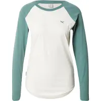 Iriedaily T-shirt 'Flaggy' vert / blanc naturel