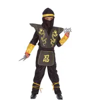 Ciao Srl. Déguisement Ciao Srl. - Ninja - Black - Ciao Srl. - 6-8 ans (116-128) - Costumes