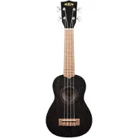 Kala KA-15S BLK - Ukulele soprano - finition satinée noire