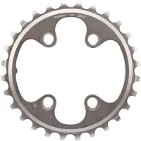 Shimano M8000 38/28 Double Chainring Noir 28t