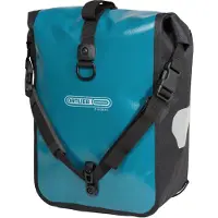 Ortlieb - Sacoches de vélo 2 x 12,5L pour roue avant et arrière - Sport-Roller QL2.1 25L Petrol/Black - Noir