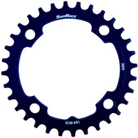Sunrace Mx04 104 Bcd Chainring Argenté 34t