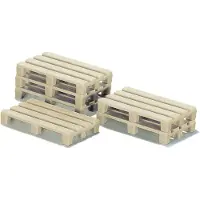 Siku Palettes 50 palettes modèles aspect bois ; 7015