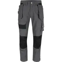Herock Pantalon de travail multi-poches à la technologie Coolmax Anthracite/ Black - Herock HK019 - Taille M