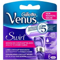 Gillette Swirl Extra Glad Scheermesjes Vrouwen - 6 stuks