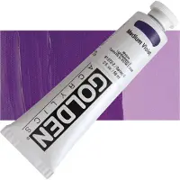 Golden Peinture acrylique Heavy Body 2 onces violet moyen
