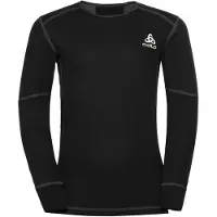 Odlo - Première couche technique - BL Top Crew Neck LS Active X-Warm Eco Kids Black - Taille Enfant 152 cm - Noir