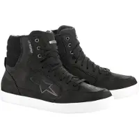 Alpinestars J-6, chaussures imperméable à l’eau ,Noir/Blanc ,9.5 US