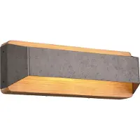 TRIO Applique murale en acier 35 cm avec LED dimmable en 3 étapes - Tyko
