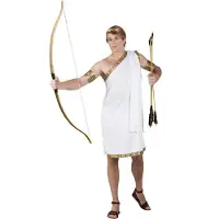 Generique Déguisement éros Toge Dieu Amour Grec Homme M/l Blanc 83808 M/L - 83808