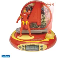 Marvel Radio réveil projecteur Avengers Iron Man