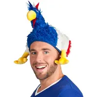 Autre Coiffe poulet france tricolore