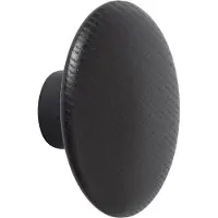 Muuto Dots Wood Lot de Hooks Black | Ø 6.5 cm