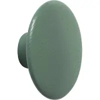 Muuto Dots Wood Lot de Hooks Dusty Green | Ø 6.5 cm