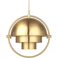 Gubi Multi-Lite Suspension S All Brass - GUBI 255 mm
