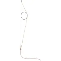 Flos Applique Murale , dimmable, Rose / rosé, Salon / séjour, Aluminium