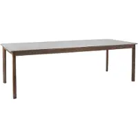 &tradition Patch Table à Manger HW2 L240 Smoked Oiled Oak | Grigio Londra Laminate