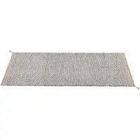 Muuto Ply Tapis Black | White | 80 x 200 cm