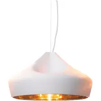 Marset Pleat Box 47 Suspension Lamp White - Gold | LED