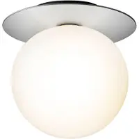 Nuura Applique Murale , Liila 1 Large, dimmable, Métallique, Salon / séjour, Verre, Design