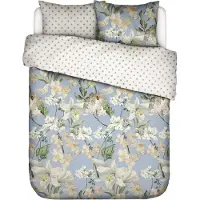 Essenza Set housse de couette en satin de coton Rosalee 215TC - y compris taies d'oreiller