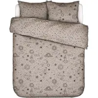 Essenza Housse de couette That’s The Spirit en mélange de coton 132TC -y compris les taies d’oreiller