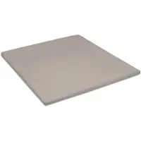 Cinderella Drap-Housse Surmatelas Cinderella Couleur Taupe (Satin)-180 x 200 cm