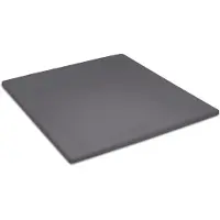 Cinderella Drap-Housse Surmatelas Cinderella Anthracite (Satin)-200 x 210 cm