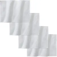 DDDDD Sets de Table DDDDD Rhombus White (set de 4)-35 x 45 cm