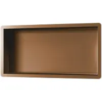 Brauer Copper Edition Niche de salle de bains 30x60x7.5cm avec bord cuivre brossé 5-GK-146