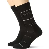 HUGO BOSS Boss strømper str. 43-46 - Multi Stripes 2 stk.