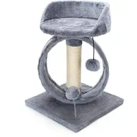 Nobleza Cat Tree Gris 34 x 34 x 48 cm