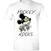 Generique Disney - T-Shirt - Mickey Mouse Rock '90 (Xl)