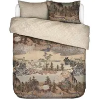 Essenza Set housse de couette en satin de coton Carice 210TC -y compris taies d’oreiller