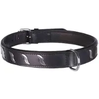 Trixie Collier En Cuir Active Déco Noir M-L