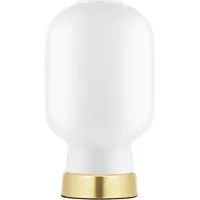 Normann Copenhagen Lampe de table Amp blanche/laiton