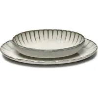 Serax Plat de service Inku L 19 cm set de 2